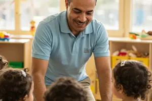        العاملون في رعاية الأطفال 